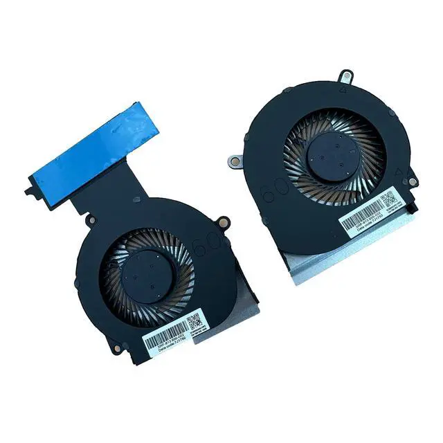 Alt view image 6 of 6 - New CPU+GPU Cooling Fan Replacement for HP Omen 15-DC 15-dc0000 15-dc1000 15-dc2000 15t-dc000 15t-dc100 CPU Gpu Cooling Fan Set L30203-001 L30204-001