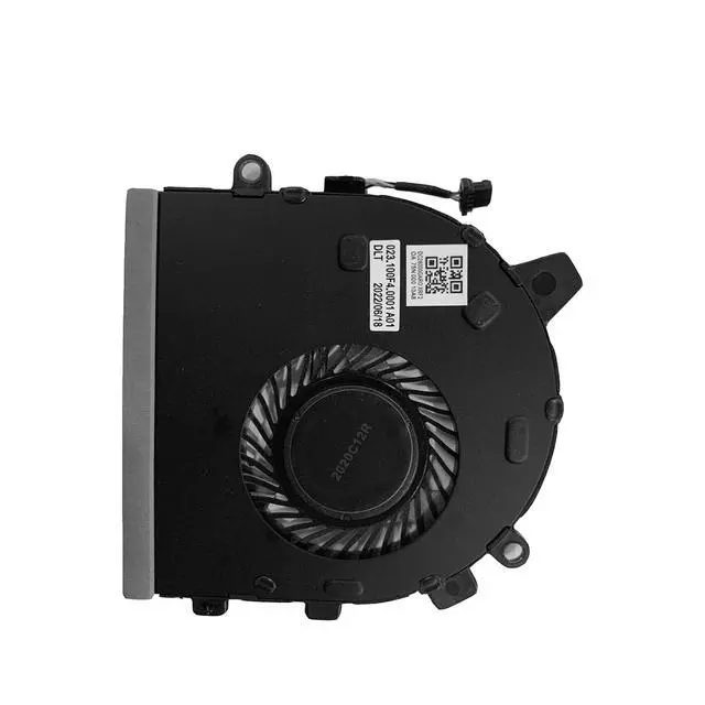 Alt view image 2 of 6 - Replacement Laptop CPU Cooling Fan for Dell Inspiron 13 7390 7391 2-in-1 I7390-7100BLK P113G I7391-7520BLK I7391-5537SLV Series 023.100F4.0011 01XVDH