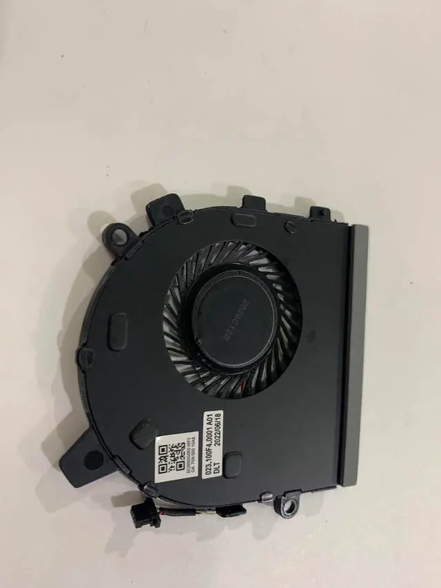 Alt view image 6 of 6 - Replacement Laptop CPU Cooling Fan for Dell Inspiron 13 7390 7391 2-in-1 I7390-7100BLK P113G I7391-7520BLK I7391-5537SLV Series 023.100F4.0011 01XVDH