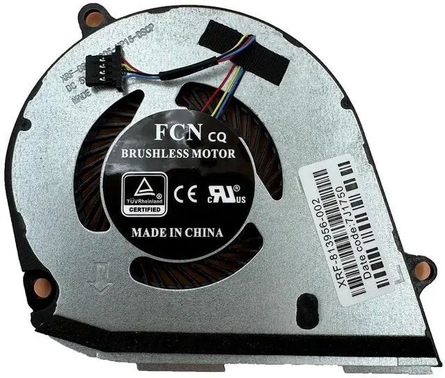 Main image of New CPU Cooling Fan Replacement for HP Envy X360 15-DS 15-DR 15M-DR 15M-DS Series CPU Cooling Fan L53541-001