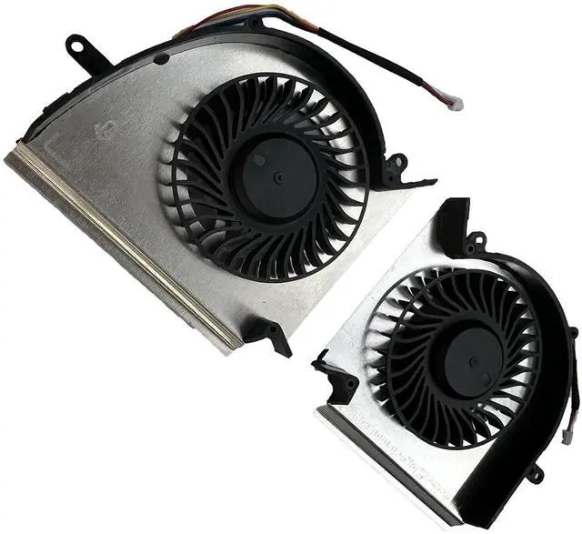 Alt view image 7 of 7 - New CPU+GPU Cooling Fan Replacement for MSI GE75 GP75 GL75 WE75 VR MS-17E2 PABDD06015SL N414 N417 N384