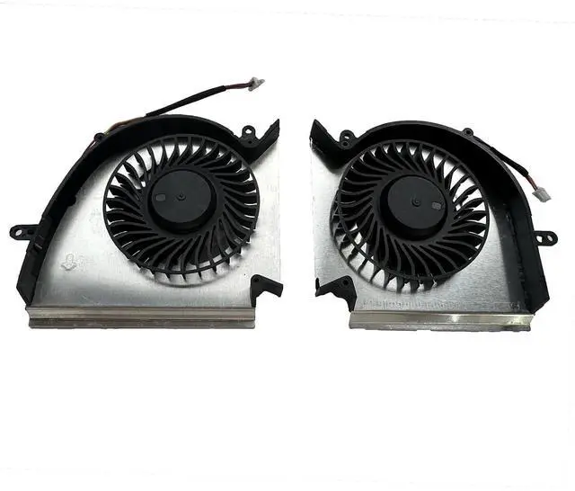 Alt view image 6 of 7 - New CPU+GPU Cooling Fan Replacement for MSI GE75 GP75 GL75 WE75 VR MS-17E2 PABDD06015SL N414 N417 N384
