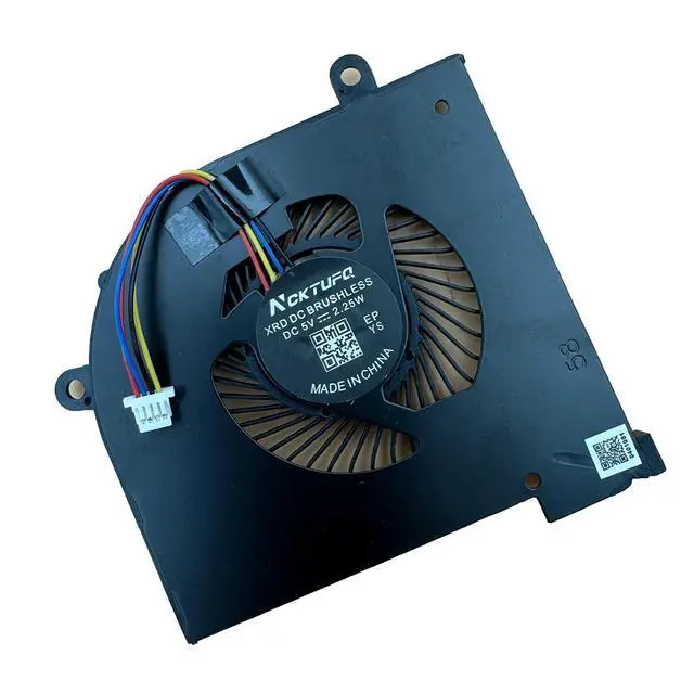 Alt view image 3 of 6 - Replacement New Laptop CPU Cooling Fan for MSI GS65 GS65VR WS65 P65 MS-16Q1 MS-16Q2 MS-16Q3 MS-16Q4 MS-16Q5 Series 16Q2-CPU-CW CPU Fan