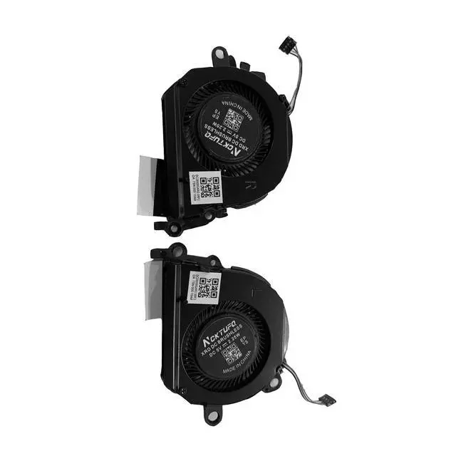 Alt view image 2 of 6 - Replacement Laptop CPU+GPU Cooling Fan for HP 13" Spectre X360 13-AE 13-AE013DX 13-AE012DX L04884-001 L04885-001 L04886-00113-AE 13t-ae000 13-ae000 L04886-00113-AE L04885-001 L04886-001