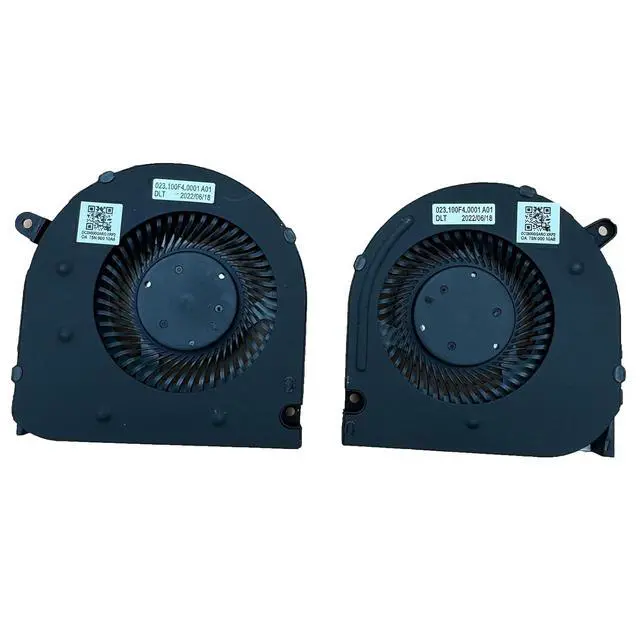 Alt view image 2 of 6 - New CPU+GPU Cooling Fan Replacement for Dell G5 15 SE 2020 5500 5505 CPU & GPU Cooling Fan DP/N PC01D F3DF0 CN-0PC01D CN-0F3DF0