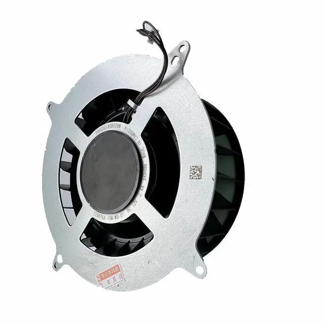 Alt view image 7 of 7 - Replacement New CPU Cooling Fan for Sony PlayStation 5 PS5 Series 12047GA-12M-WB-01 12V 2.4A 23 Blades