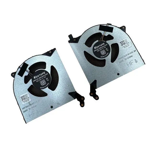 Alt view image 3 of 6 - New Laptop CPU+GPU Cooling Fan for Lenovo Legion 5i Legion 5 15IMH05H Y7000P R7000P 2020H2020 Paragraph Y550-15E (DC12V 0.8A) Series DFS2400125Q0T FN50 DFSCK22115181Q FN51 5F10S13914 Fan