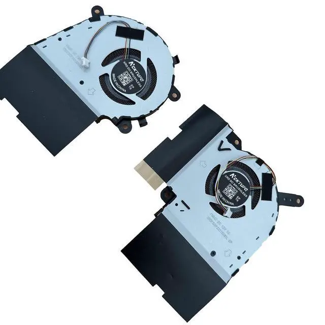 Alt view image 4 of 6 - New CPU+GPU Cooling Fan Replacement for Asus Rog Strix G512LWS G512LW G512LU G512LI G512LH CPU + Gpu Cooling Fan 12V 1A 13NR01L0T02111 13NR01L0T01011