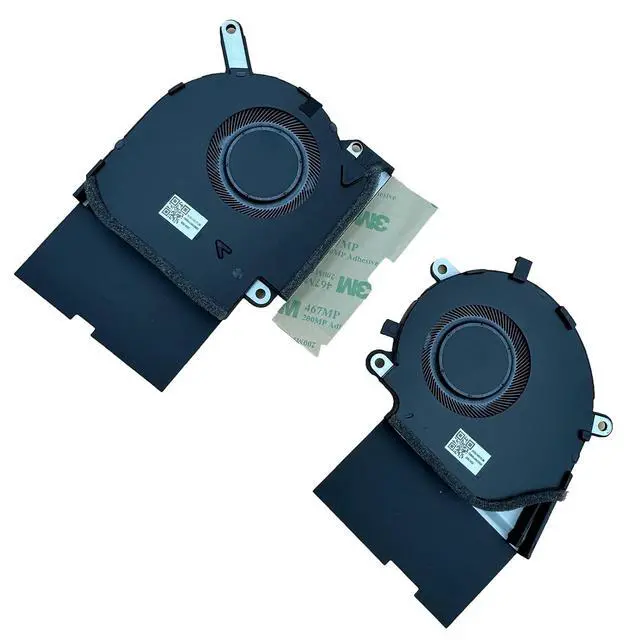 Alt view image 5 of 6 - New CPU+GPU Cooling Fan Replacement for Asus Rog Strix G512LWS G512LW G512LU G512LI G512LH CPU + Gpu Cooling Fan 12V 1A 13NR01L0T02111 13NR01L0T01011