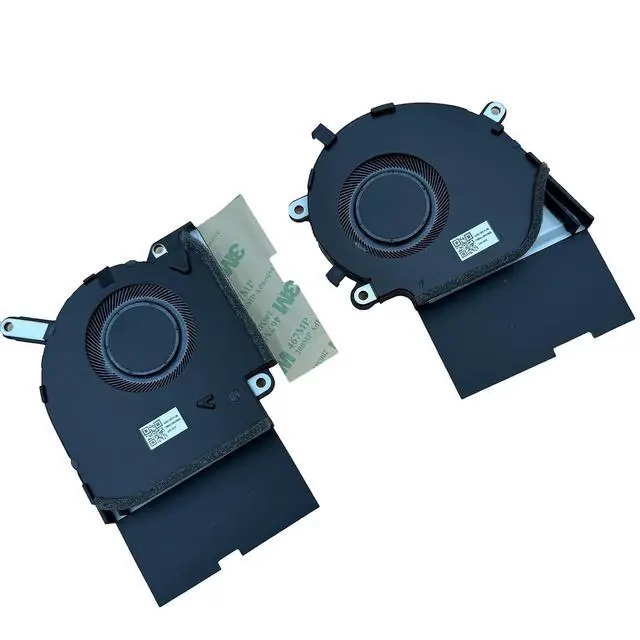 Alt view image 6 of 6 - New CPU+GPU Cooling Fan Replacement for Asus Rog Strix G512LWS G512LW G512LU G512LI G512LH CPU + Gpu Cooling Fan 12V 1A 13NR01L0T02111 13NR01L0T01011