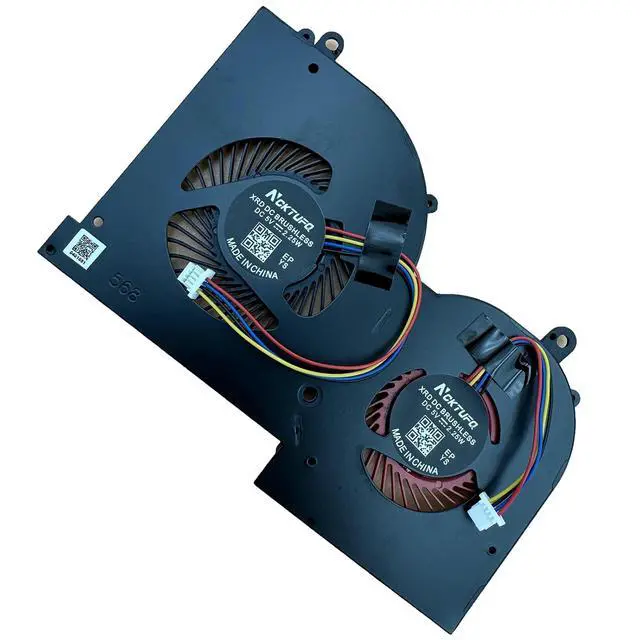Alt view image 3 of 6 - Replacement New Laptop GPU Cooling Fan for MSI GS65 GS65VR P65 MS-16Q1 MS-16Q2 MS-16Q3 Series 16Q2-GPU-CW E149618 BS5005HS-U3N GPU Fan