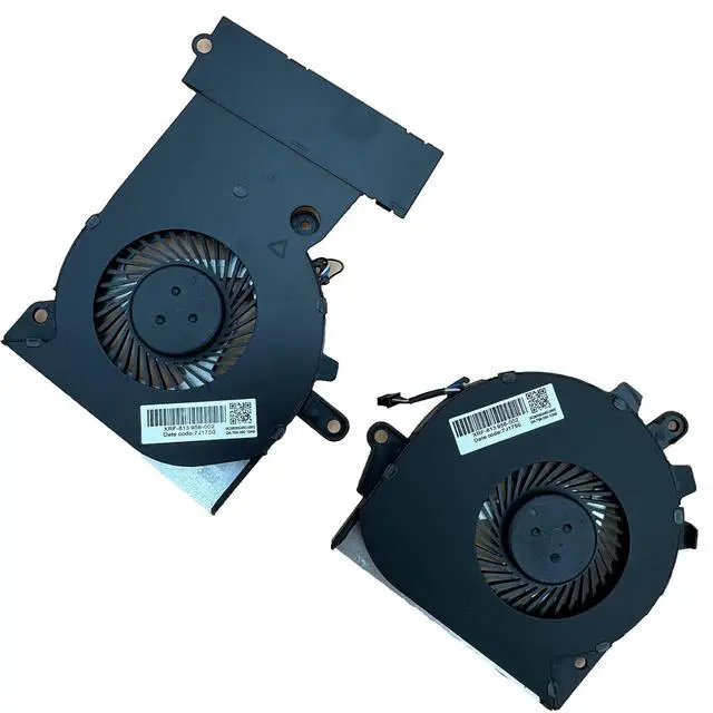 Alt view image 5 of 6 - G3A-CPU G3A-GPU New CPU+GPU Cooling Fan Replacement for HP Omen Gaming 15-CE 17-an 15t-ce 15-ce011dx 15-ce015dx 15-ce018dx 15-ce019dx 15-ce198wm 15-ce199nr 15t-ce000 TPN-Q194 929455-001 929456-001