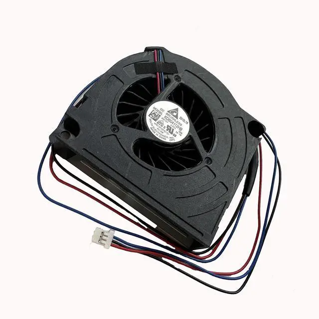 Alt view image 3 of 6 - Cooling Fan KDB04112HB 12V 0.07A 3Pin Replacement for Samsung TV HU7580 HU8500 HU8550 HU8590 HU9000 HU9800 HU7500 HU7505 HU7590 HU8200 HU8205 HU8280 HU8290 HU8700 HU8800 CPU Fan 37CM 14inch