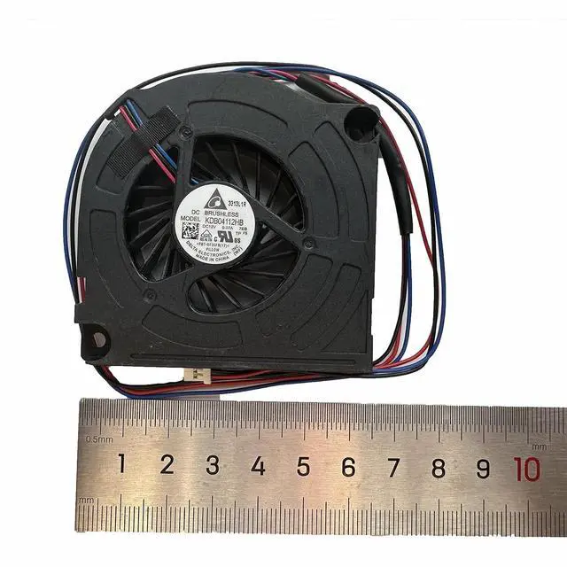 Alt view image 6 of 6 - Cooling Fan KDB04112HB 12V 0.07A 3Pin Replacement for Samsung TV HU7580 HU8500 HU8550 HU8590 HU9000 HU9800 HU7500 HU7505 HU7590 HU8200 HU8205 HU8280 HU8290 HU8700 HU8800 CPU Fan 37CM 14inch