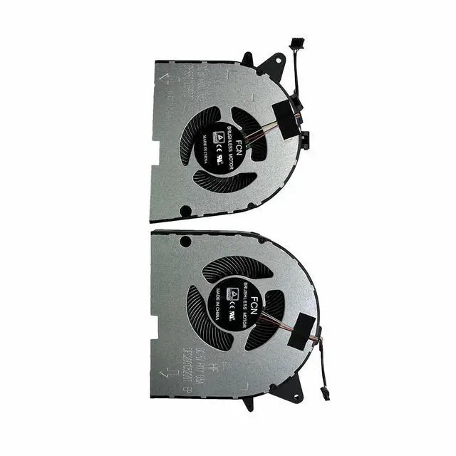 Alt view image 2 of 7 - Replacement New CPU+GPU Cooling Fan for Lenovo Legion Y540P Y545 Y7000P-2019 FKTY FKU0 DFS501105PR0T-FKU0 DFS2001052Q0T-FKTY DC 5V 0.5A Fan