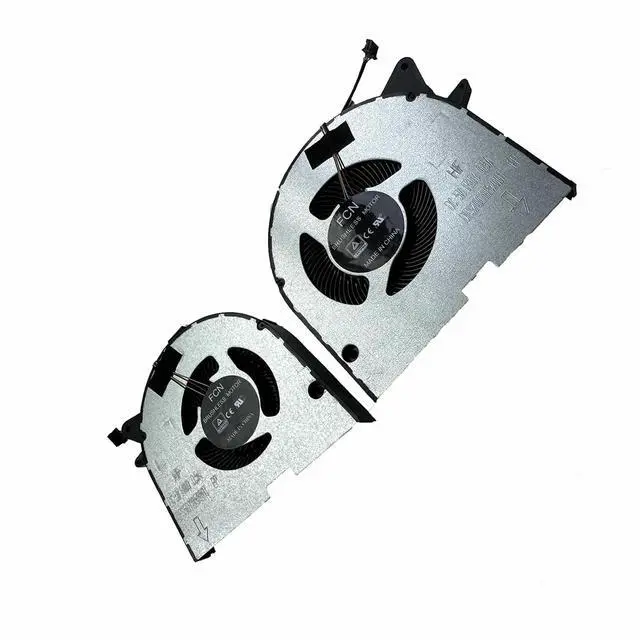 Alt view image 5 of 7 - Replacement New CPU+GPU Cooling Fan for Lenovo Legion Y540P Y545 Y7000P-2019 FKTY FKU0 DFS501105PR0T-FKU0 DFS2001052Q0T-FKTY DC 5V 0.5A Fan