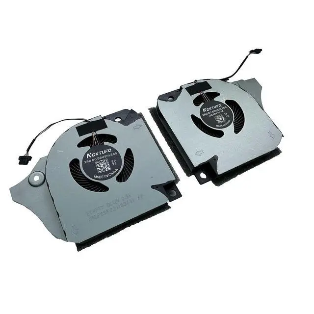 Alt view image 3 of 7 - Replacement New CPU +GPU Cooling Fan for Dell G5-5590 G7-7590 G7-7790 G5 5590 G7 7590 7790 P82F Series 006KT2+0C04TH DFSCK221151811 FL1J DFSCK221051821 FM0C 12V 1A Fan