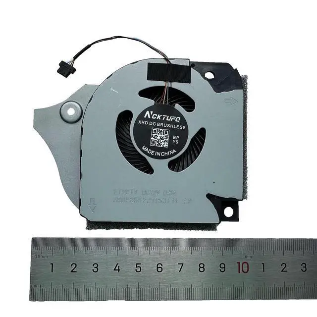 Alt view image 6 of 7 - Replacement New CPU +GPU Cooling Fan for Dell G5-5590 G7-7590 G7-7790 G5 5590 G7 7590 7790 P82F Series 006KT2+0C04TH DFSCK221151811 FL1J DFSCK221051821 FM0C 12V 1A Fan
