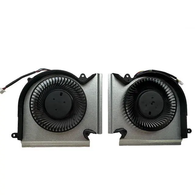 Alt view image 5 of 7 - Replacement New CPU+GPU Cooling Fan for MSI GE66 GP66 GL66, GE66 10SGS 10SF 10SFS, GP66 10UH 10UG 11UG 11UE, GL66 MS-1541 MS-1542 PABD08008SH N440 N441 DC5V 1.0A