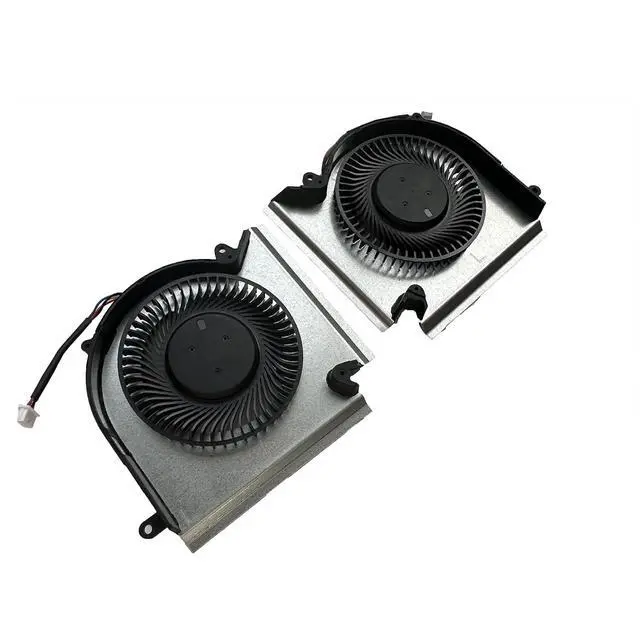 Alt view image 7 of 7 - Replacement New CPU+GPU Cooling Fan for MSI GE66 GP66 GL66, GE66 10SGS 10SF 10SFS, GP66 10UH 10UG 11UG 11UE, GL66 MS-1541 MS-1542 PABD08008SH N440 N441 DC5V 1.0A