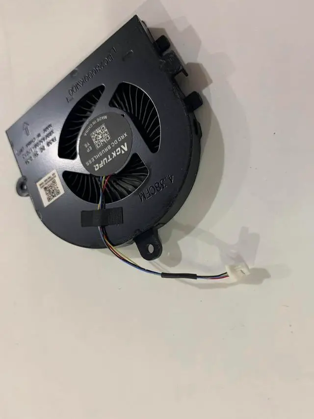 Alt view image 5 of 6 - Replacement Laptop CPU Cooling Fan for Dell inspiron 3480 3481 3493 5493, Latitude 3490 E3490 Series Laptop P/N: 0WYGK2 WYGK2 FK5F DFS1507057R0T DC28000KLF0 DC5V 0.5A