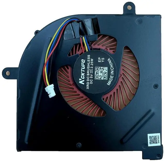 Main image of Replacement New Laptop CPU Cooling Fan for MSI GS63 GS63VR GS73 GS73VR GS62 GS72 MS-17B1 MS-17B2 MS-16K2 MS-16K3 MS-16K4 MS-16K5 Stealth Pro Series BS5005HS-U2F1 Fan