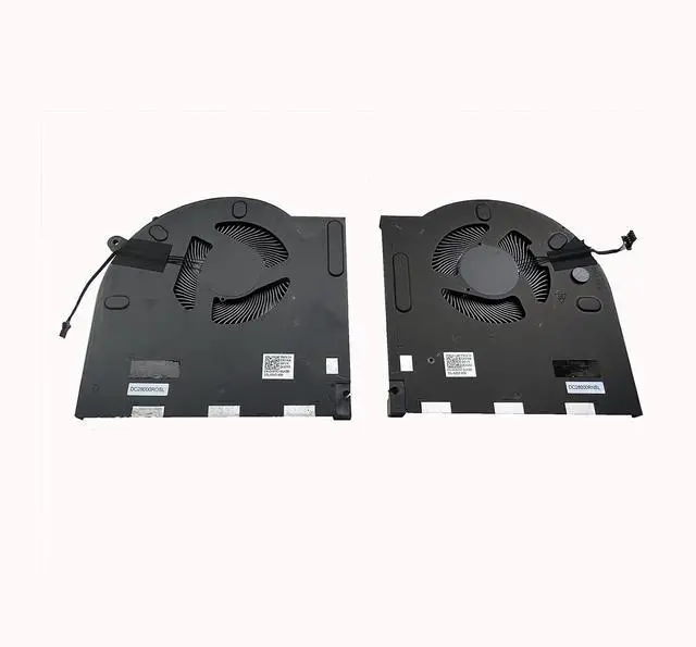 Main image of Replacement CPU and GPU Cooling Fan for Dell Alienware M17 R3 R4 0H5TYJ 0CNV63 DC28000ROSL EG50061S1-1C010-S9A K13087 DC28000RNSL EG50061S1-C060-S9A K13089 DFS240012BK0T DFSCK324162A2K 12V