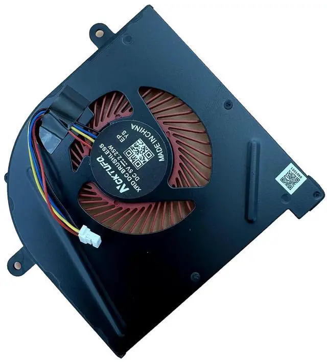 Alt view image 3 of 6 - Replacement New Laptop CPU Cooling Fan for MSI GS63 GS63VR GS73 GS73VR GS62 GS72 MS-17B1 MS-17B2 MS-16K2 MS-16K3 MS-16K4 MS-16K5 Stealth Pro Series BS5005HS-U2F1 Fan