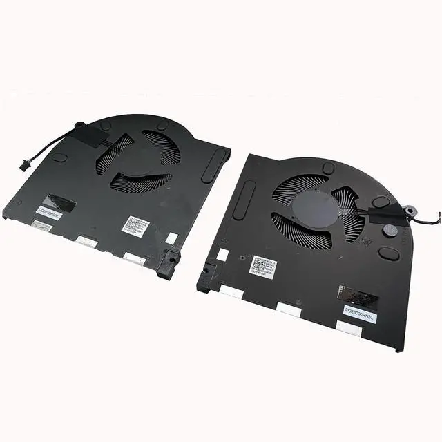 Alt view image 3 of 7 - Replacement CPU and GPU Cooling Fan for Dell Alienware M17 R3 R4 0H5TYJ 0CNV63 DC28000ROSL EG50061S1-1C010-S9A K13087 DC28000RNSL EG50061S1-C060-S9A K13089 DFS240012BK0T DFSCK324162A2K 12V