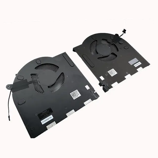 Alt view image 4 of 7 - Replacement CPU and GPU Cooling Fan for Dell Alienware M17 R3 R4 0H5TYJ 0CNV63 DC28000ROSL EG50061S1-1C010-S9A K13087 DC28000RNSL EG50061S1-C060-S9A K13089 DFS240012BK0T DFSCK324162A2K 12V