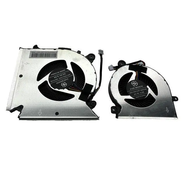 Alt view image 3 of 7 - New Genuine CPU+GPU Cooling Fan Replacement for MSI GF65 GF65 Thin PABD08008SH N413, PAAD06015SL N433 Dual Fans