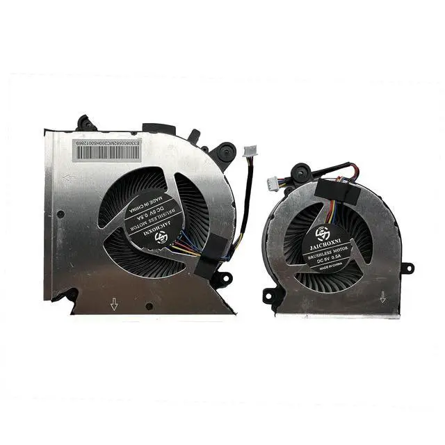 Alt view image 2 of 7 - New Genuine CPU+GPU Cooling Fan Replacement for MSI GF65 GF65 Thin PABD08008SH N413, PAAD06015SL N433 Dual Fans