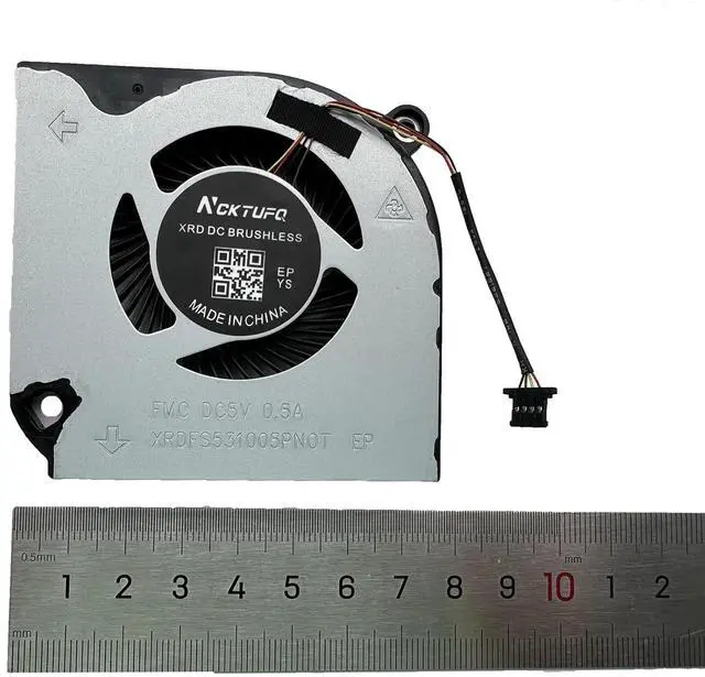 Alt view image 7 of 7 - Laptop Replacement CPU+GPU Cooling Fan for Acer Nitro AN515-43 AN515-54 AN517-51 AN715-51 AN715-74G