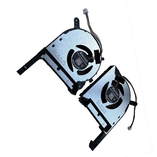 Alt view image 6 of 7 - CPU GPU Cooling Fan Intended for Asus TUF Gaming (2020) FA506IH FA506IV FA506IU TUF506IV TUF506IU FX506 FX506LI FX506LU FX506LH GTX1650/1650ti/1660ti Series DFS5K12304363H FMIU