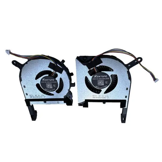 Alt view image 7 of 7 - CPU GPU Cooling Fan Intended for Asus TUF Gaming (2020) FA506IH FA506IV FA506IU TUF506IV TUF506IU FX506 FX506LI FX506LU FX506LH GTX1650/1650ti/1660ti Series DFS5K12304363H FMIU