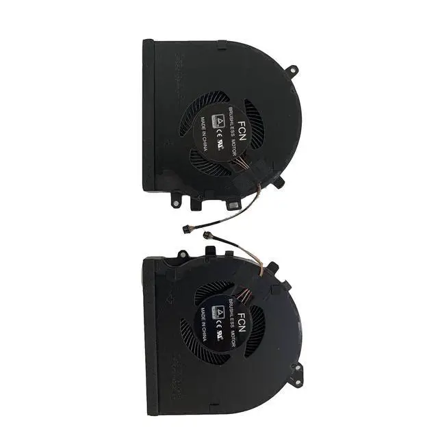 Alt view image 2 of 6 - Replacement Laptop CPU Cooling Fan for Razer Blade 15 RZ09-0300 RZ09-03009W76 RZ09-03009E97 RZ09-0328 RZ09-03286E22 RZ09-03287EM RZ09-0270 RZ09-02705E7 DFS5K121142621 DFS501105PROT