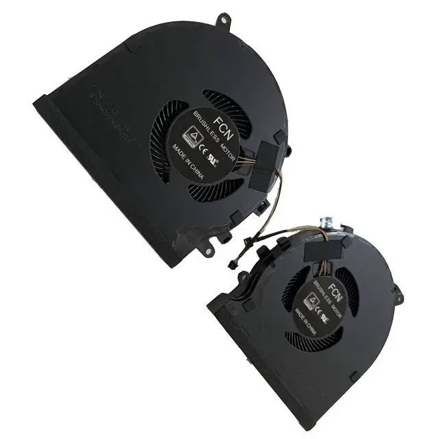 Alt view image 4 of 6 - Replacement Laptop CPU Cooling Fan for Razer Blade 15 RZ09-0300 RZ09-03009W76 RZ09-03009E97 RZ09-0328 RZ09-03286E22 RZ09-03287EM RZ09-0270 RZ09-02705E7 DFS5K121142621 DFS501105PROT