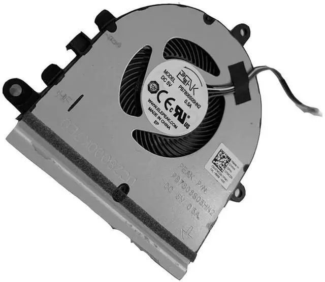 Alt view image 4 of 6 - Replacement Laptop CPU Cooling Fan for Dell inspiron 15 Inspiron 15 3505 3585 2021 3583 3501 3505 P75F / Vostro 3400 3401 3500 358407MCD0 DFS531005MCOT PB7806S05HN2 FK39 Fan