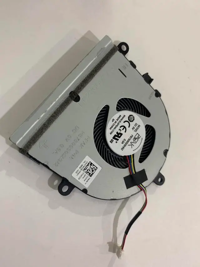 Alt view image 5 of 6 - Replacement Laptop CPU Cooling Fan for Dell inspiron 15 Inspiron 15 3505 3585 2021 3583 3501 3505 P75F / Vostro 3400 3401 3500 358407MCD0 DFS531005MCOT PB7806S05HN2 FK39 Fan