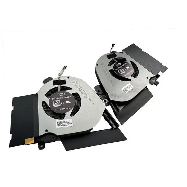 Alt view image 6 of 7 - Replacement CPU & GPU Cooling Fan for ASUS ROG Zephyrus GU502GW GU502GV GU502GV-BI7N10 GU502LW GU502LW-BI7N6 GU502LV GU502LWS GX502GW GX502GV Gx502lws FLGN FL6G FMJC, FLG9 FL6H FMJD 12V 1A