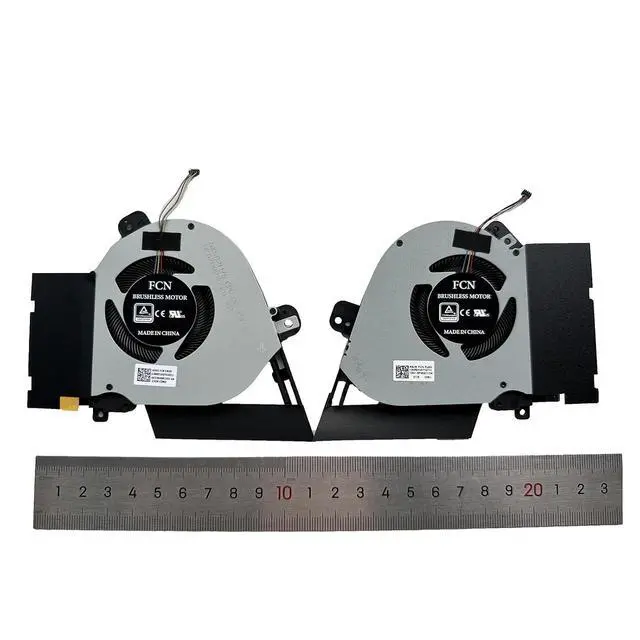 Alt view image 7 of 7 - Replacement CPU & GPU Cooling Fan for ASUS ROG Zephyrus GU502GW GU502GV GU502GV-BI7N10 GU502LW GU502LW-BI7N6 GU502LV GU502LWS GX502GW GX502GV Gx502lws FLGN FL6G FMJC, FLG9 FL6H FMJD 12V 1A