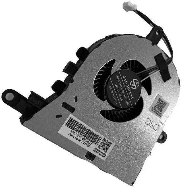 Alt view image 3 of 6 - Replacement Laptop CPU Cooling Fan for Dell inspiron 15 5570 5575 3580 3593, inspiron 17 3780 3793 Latitude 3590 L3590 E3590 P/N: FX0M0 0FX0M0 DFS1503055P0T