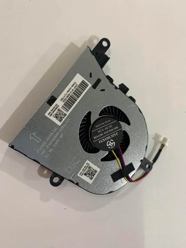 Alt view image 6 of 6 - Replacement Laptop CPU Cooling Fan for Dell inspiron 15 5570 5575 3580 3593, inspiron 17 3780 3793 Latitude 3590 L3590 E3590 P/N: FX0M0 0FX0M0 DFS1503055P0T