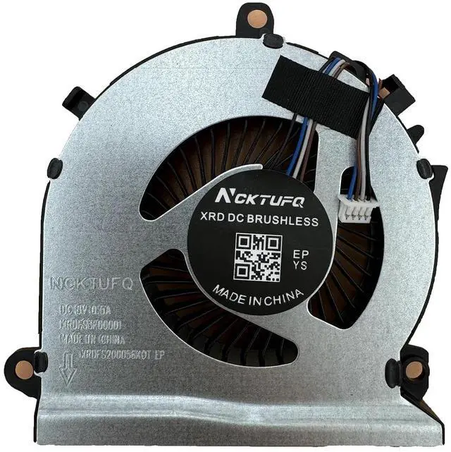 Main image of New CPU Cooling Fan Replacement for HP Pavilion Gaming 15-EC 16-A CPU Fan L77560-001 L77558-001 L72702-001