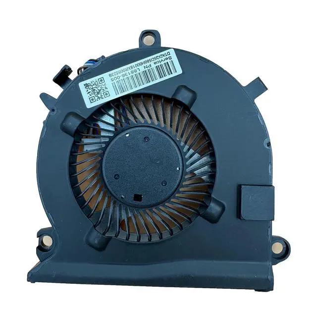 Alt view image 2 of 6 - New CPU Cooling Fan Replacement for HP Pavilion Gaming 15-EC 16-A CPU Fan L77560-001 L77558-001 L72702-001