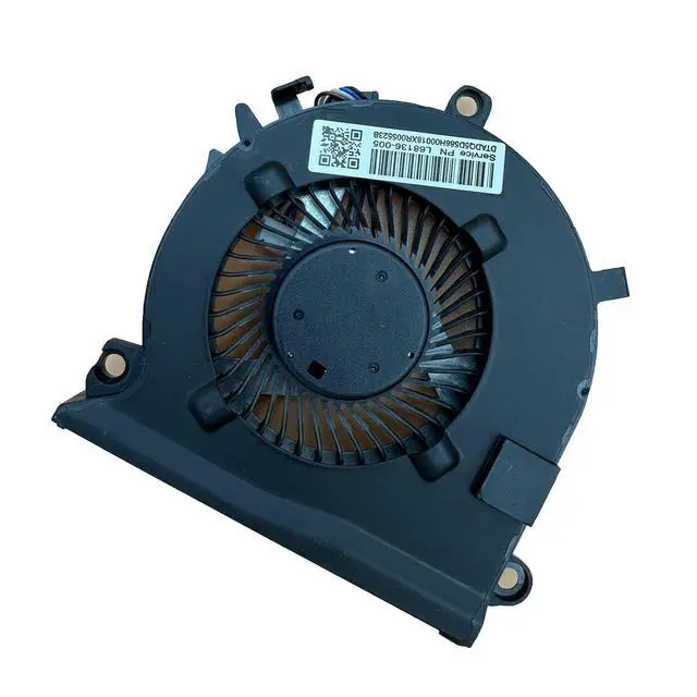 Alt view image 5 of 6 - New CPU Cooling Fan Replacement for HP Pavilion Gaming 15-EC 16-A CPU Fan L77560-001 L77558-001 L72702-001