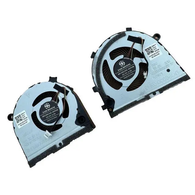 Alt view image 3 of 6 - Replacement New CPU and GPU Cooling Fan for DELL inspiron Game G3-3579 G3-3578 G3-3779 G5-5587 Series 0TJHF2 OGWMFV DFS481105F20T FKB6 DFS551205MLOT FKB7 Fan