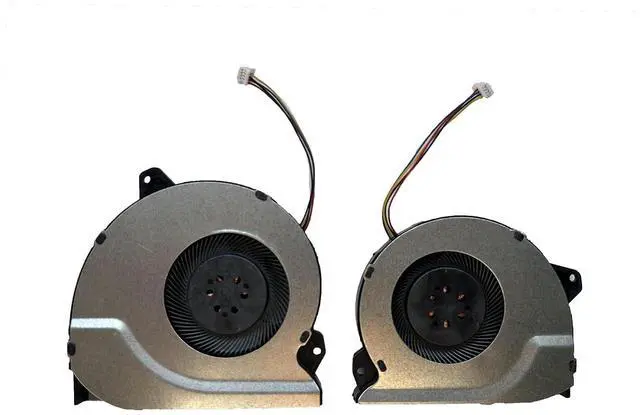 Main image of Fan for ASUS ROG Strix GL702VMK GL702VML GL702VM GL702VS GL702VSK CPU + Gpu Cooling Fans S7VM 13NB0DQ0AM0201 DFS2000054Q0T FJ9U 13NB0DQ0AM0301 DFS551205ML0T FJ9T DC5V 0.5A