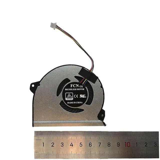 Alt view image 7 of 7 - Fan for ASUS ROG Strix GL702VMK GL702VML GL702VM GL702VS GL702VSK CPU + Gpu Cooling Fans S7VM 13NB0DQ0AM0201 DFS2000054Q0T FJ9U 13NB0DQ0AM0301 DFS551205ML0T FJ9T DC5V 0.5A
