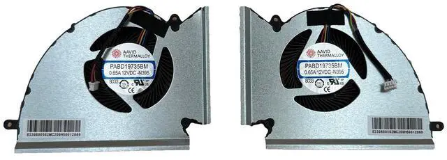 Main image of Laptop Replacement CPU+GPU Cooling Fan for Alpha 17 C7VG C7VF MS-17K2 MS-17KK WE76 MS-17K3 17K2 17K1 MSI GE76 GP76 WE76